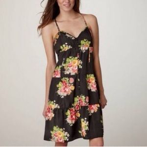 American Eagle Floral Tiered Strappy Sundress